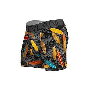 CUECA BOXER KEVLAND BLACK SEA