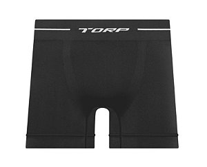 Cueca Boxer Torp Microfibra Sem Costura Preto - Ref 8001