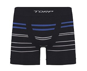 Cueca Torp Boxer Microfibra Sem Costura Cor Preto - R8465