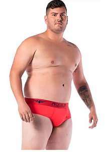 Kit Com 3 Cuecas Masculina Plus Size Slip Microfibra