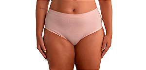 Kit 3 Calcinha Plus Size Adulto Embutido Lisa Linda Brasil