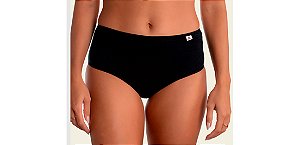Kit 3 Calcinha Conforto Cintura Alta comum Lisa Linda Brasil