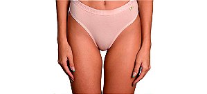 Kit 3 Calcinha Conforto Exporto Acetinada Lisa Linda Brasil