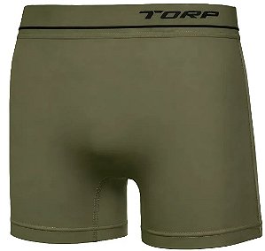 Cueca Torp Boxer Basic  Sem Costura Soul Eco Oliva - Ref8002