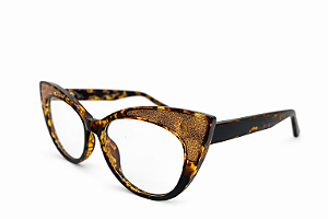 Óculos Taty Animal Print - Feminino