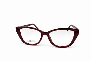 Óculos Taty Book Vinho - Feminino