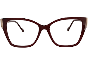 Armação de Óculos de Grau Feminino Quadrado