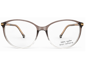 Armação de Óculos de Grau Feminino Redondo