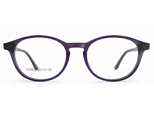 Armação de Óculos de Grau Masculino Redondo