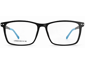 Armação de Óculos de Grau Masculino Quadrado