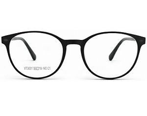 Armação de Óculos de Grau Masculino Redondo