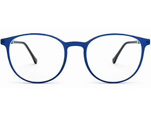 Armação de Óculos de Grau Masculino Redondo