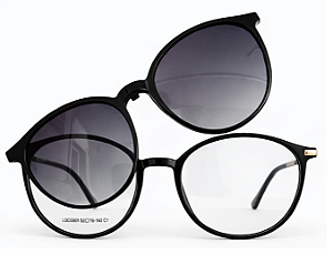 Armação de Óculos de Grau Feminino Clipon