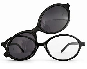 Armação de Óculos de Grau Feminino Clipon