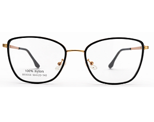 Armação de Óculos de Grau Feminino Metal