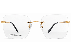Armação de Óculos de Grau Feminino Quadrado