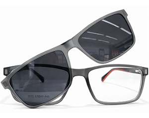 Armação de Óculos de grau Clipon Masculino