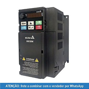 VFD11AMS23ANSAA Inversor de Frequência MS300 2,2 kW/3HP 11,0A 200/240Vca 3F DELTA