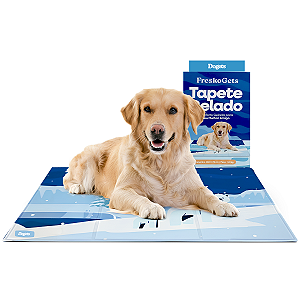 Tapete Gelado Pet Grande 110x70 Refrescante Cachorro Dogets