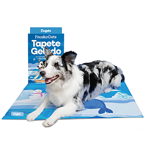 Tapete Gelado Pet Refrescante 90x60 Cachorro Gato FreskoGets