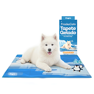 Tapete Gelado Pet Refrescante 65x50cm Gato Cachorro FreskoGets
