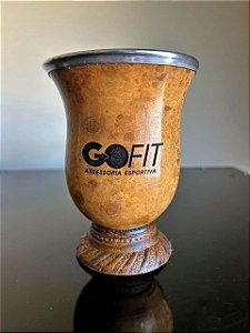 Cuia GoFit com bocal de alumínio
