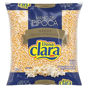 MILHO PIPOCA DONA CLARA 400G