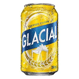 CERVEJA GLACIAL 350ML LATA