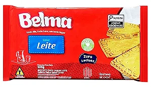 BISC LAMINADO LEITE 300G BELMA 1 UND
