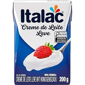 CREME DE LEITE ITALAC 200G