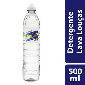 DETERG MINUANO 500ML CLEAR