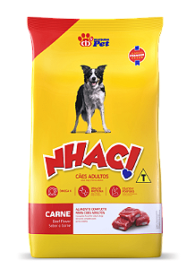 RACAO NHAC CAES ADULTO CARNE kg