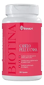 BIOTINA 120 CAPS 500ML - BIONUTRI