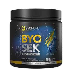 BYOSEK DIURÉTICO LIMÃO C/ HIBISCO 300G - BYOPURE