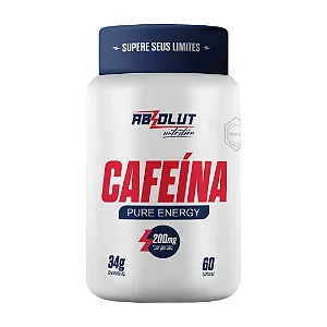 CAFEÍNA 60 CAPS 200MG - ABSOLUT NUTRITION