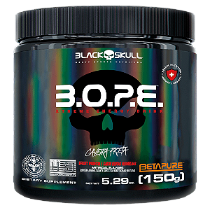 pre treino bope extreme energy 150g black skull