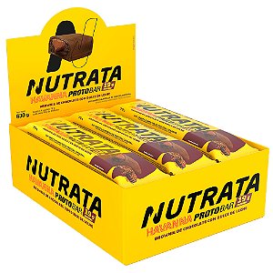 Protobar Havanna Display com 9 barras de 70g cada - Nutrata Sabor:Brownie de Chocolate com Dulce de Leche;Tamanho:Unico;