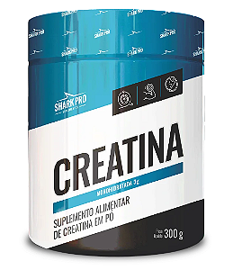 CREATINA MONOHIDRATADA 300g SABOR NATURAL SHARK PRO