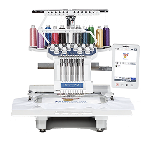 Máquina de Bordado Multi Agulhas PR1055X com WiFi