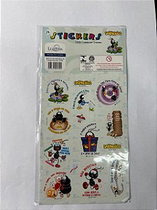 Cartela de Adesivos Stickers - nº24 - Smilinguido