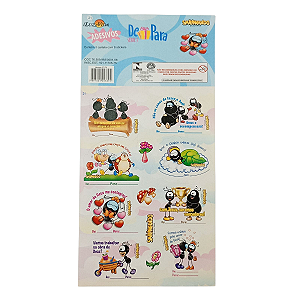 Cartela de Adesivos Stickers - nº21 - Smilinguido