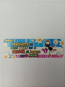 Marca Páginas Mini - Aproveite As Coisas Boas - Smilinguido (mensagens de inspiração)  - Pct 50 und