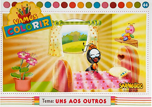 Livro Vamos Colorir - Uns aos Outros - Smilingüido