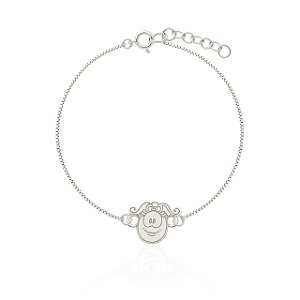Pulseira de prata Faniquita Rostinho - Noble