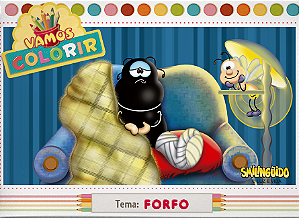 Livro Vamos Colorir - Forfo - Smilinguido