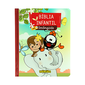 Bíblia Infantil com o Smilinguido (Capa Almofadada ELEFANTE)