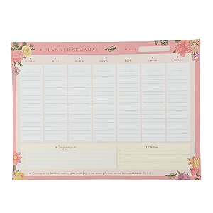 Planner Semanal - Consagre ao Senhor - Smilinguido