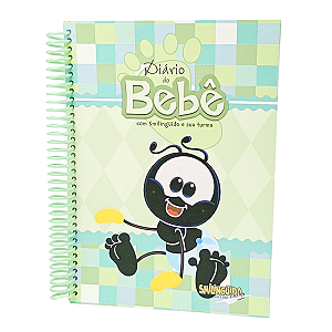 Diário do Bebê Smilinguido - Verde