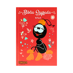 Bíblia Sagrada Faniquita NTLH - Turma do Smilingüido - Vermelha