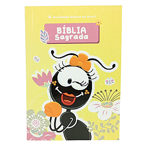 Bíblia Sagrada Smilinguido NTLH | Capa brochura ilustrada - Amarela